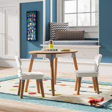 Thank you for watching and reading! Kidkraft Mid Century Kids Oval Play Activity Table And Chair Set Reviews Wayfair