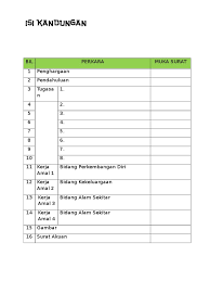 17 borang kehadiran pelajar18 format dan contoh penulisan jurnal19 format dan contoh rancangan harian pengajaran harian20 panduan dan contoh catatan refleksi21 borang semakan persedian mengajar/jurnal/refleksi/ penilaian kendiri22 jadual kekerapan penyelian oleh pensyarah dan guru pembimbing23 rekod dan. Isi Kandungan Kerja Kursus Moral