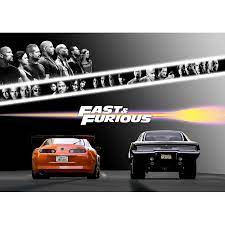 However, letty's headstone denotes that she was erroneously declared dead may 30, 2009, the year the film was officially released. The Fast And The Furious Movie Poster Size 84 1 X 59 4 Cm 33 1 X 23 4 In