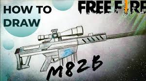 How To Draw M82b Gun Of Freefire Very Easy Steps Youtube Cool sniper airsoft guns, and pics of snipers. how to draw m82b gun of freefire very
