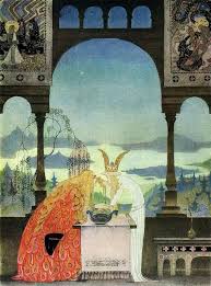 на восток от солнца на запад от луны купить Kay Nielsen East Of The Sun And West Of The Moon Kartinki I Razgovory Kej Nilsen Skazochnoe Iskusstvo Hudozhniki