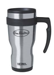 Thermossup Sup Travel Mug 15 Oz By Tim Hortons By Thermos 13 95 Perfect For Long Commutes Our Stylish 15 Oz Stain Mugs Stainless Steel Thermos Glassware