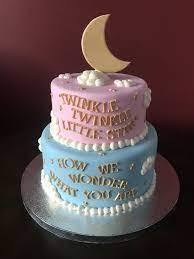 Gender Reveal Cake Gender Reveal Cake Shower Cakes Girl Cakes