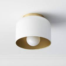 Browse our wide selection of chandeliers, lighting pendants, ceiling fans, bathroom fixtures, led lights, lamps, under cabinet lights and more. Bell White Flush Mount Light Reviews Cb2 Canada