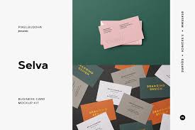 The best business card mockup can represent you as a professional designer, fitness trainer or layer. Selva Business Card Mockups Creative Market