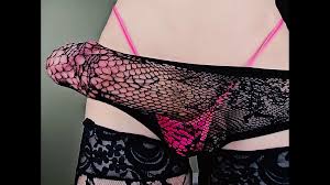 Tranny girl cock panty bulge compilation with Taniaq