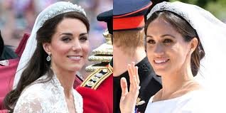 From the foundation to the lipstick. Meghan Markle S Royal Wedding Hair And Kate Middleton S Wedding Hair Compared