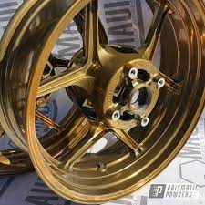 Whats people lookup in this blog: Prismatic Powders Powder Coated With A Super Chrome Base And Transparent Gold Top Coat Chrome Transparent Powder Coating