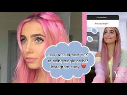 Maybe you would like to learn more about one of these? Lexi Hensler Said Yes To Being Single On Her Instagram Story Youtube