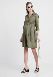 Dorothy Perkins Maternity Dress Dress Khaki Zalando Co Uk Khaki Dress Maternity Shirt Dress Shirt Dress