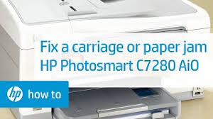 With this new photo printer you can print b eautiful photos , save photos to a comput er, and. A Paper Jam Error Displays On The Hp Photosmart C6100 All In One Printer Series Hp Customer Support