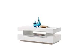 Constructed of a 3/4 luan ply with 1/4 luan back. Mmt White Gloss Tiffany Coffee Table With Led Rgb Lights Remote Control Storage Drawers Bookshelf Large Rectangle Table Modern Living Room Furniture Storage Unit Buy Online In Antigua And Barbuda At Antigua Desertcart Com Productid