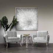 Morgan White Leatherette Chair Xcella Home Decor Decor Decor Interior Design