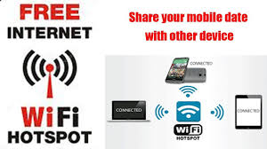 Hotspot How To Share Internet Data From Mobile Device To Other Devices Wifi Connect Youtube Hot Spot