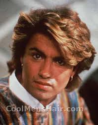 With the majority of men adopting short hairstyles, 'long' can effectively mean anything that goes past the ear. George Michael Hair Top 5 Hairstyles To Go Back At 80 S Cool Men S Hair
