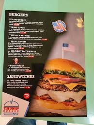 Trump Burger Menu & Prices - Fully ...