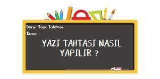 Evde beyaz tahta nasıl yapılır ? Yazi Tahtasi Nasil Yapilir Yazi Tahtasi Cesitleri