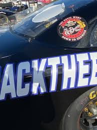 ► number 38 nascar cup series car of yates racing‎ (1 c, 11 f). Nascar Driver Races In Blue Lives Matter Themed Car Kvii