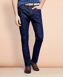116 Slim Stretch Jeans In Indigo Denim Brooks Brothers