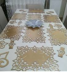 Pin By Ryhn On Deri Nakisi Decorative Metal Sheets Table Runner Diy Floral Cards