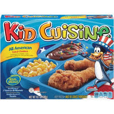Put the frozen pieces of chicken on a pan (you could also thaw the chicken, i just never think that far ahead!) and bake for 1 hour (30 minutes if the chicken is thawed). Kid Cuisine All American Fried Chicken Frozen Dinner 10 1 Oz Instacart