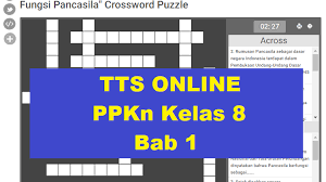 Check spelling or type a new query. Lembar Kerja Tts Online Ppkn Kelas 8 Bab 1 Memahami Kedudukan Dan Fungsi Pancasila Cecepgaos Com