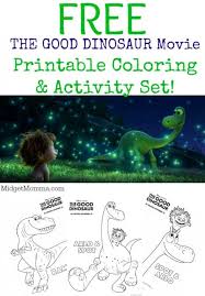 You will find cute dinosaurs, dinosaur scenes, baby dinosaurs and so much more. The Good Dinosaur Movie Printable Coloring Activity Sheets