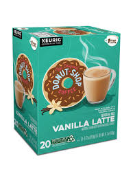 Get yours for less with our donut shop coffee coupons. Keurig Original Donut Shop Vanilla Latte 20pk Office Depot