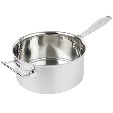 Vollrath 47742 Jacob S Pride 4 1 4 Qt Stainless Sauce Pot 8 1 2 63 X 4 1 8