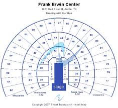 Frank Erwin Center Tickets Seating Charts And Schedule In
