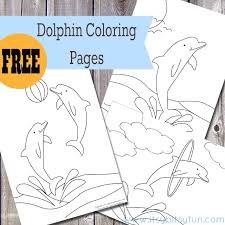 Also, they don't lay eggs like fish do. Free Printable Dolphin Coloring Pages Itsybitsyfun Com