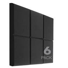 اشتري اونلاين بأفضل الاسعار بالسعودية - سوق الان امازون السعودية: عبوة 6  قطع فوم ستوديو صوتي عازل للصوت مقاس 5 سم× 30 سم× 30 سم من جيه بي اي ار،  ألواح فوم