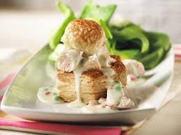Recette vol au vent poulet : Vol Au Vent Et Sa Bechamel Aux Cinq Fromages Recettes Le Dindon Du Quebec