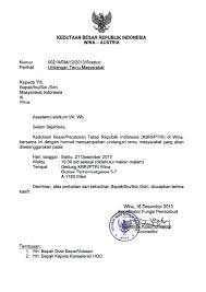 Secara umum surat undangan rapat termasuk kedalam jenis surat undangan resmi. Contoh Surat Undangan Resmi Makan Malam Id Lif Co Id