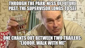 Crossover between Twin Peaks and another show