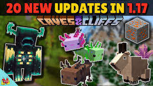 This year, players voted on a new mob for minecraft, choosing the glow squid instead of the mooblooms or iceologers. Everything New In Minecraft 1 17 Cave Update Highlights Warden Axolotl Glow Squid Goat More Youtube