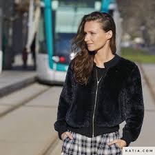 Voir plus d'idées sur le thème bombers femme, mode, femme. Veste Femme Automne Hiver Modeles Patrons Katia Com