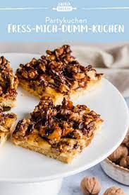 fress mich dumm kuchen mit pudding und walnussen die besten backrezepte mit gelinggarantie rezept einfach backen blechkuchen pudding kuchen