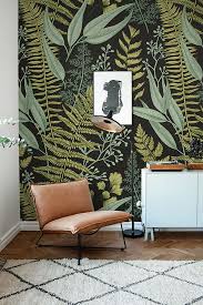 8 Cheap But Chic Ideas To Refresh Your Tired Living Room Green Home Decor Diy Living Room Decor Fern Wallpaper