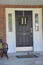 Painting doors is a great way to update old honey oak doors, show your personality through a front door color, and i also painted the interior sides of our front door and the door to our attached garage. How To Paint A Door Painted Front Doors Front Door Doors