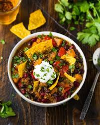 So Good Tiny Bit Spicy For Hank But Added Greek Yogurt And It Was Perfect Super Easy Vegan Instant Pot Recipes Vegetarian Instant Pot Vegetarian Chili Recipe