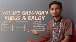 Contohnya volume kubus yang memiliki panjang rusuk 1. Volume Gabungan Kubus Dan Balok Youtube