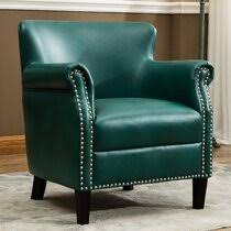 Borgen 40 wide tufted genuine leather top grain leather armchair. Rustic Lodge Accent Chairs You Ll Love In 2021 Wayfair