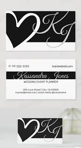 Add or remove graphic elements, resize objects, upload your own images, change fonts and more. Calligraphy Heart Shape Black And White Initials Business Card Zazzle Com Business Card Design Elegant Business Cards Cards