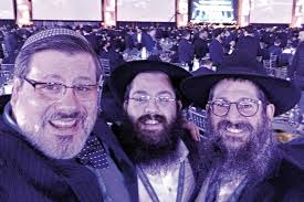 Dancing with 4,700 Chabad rabbis