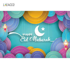 Yuk intip kreasi dekorasi lebaran untuk menghias rumahmu. Laeacco Selamat Hari Raya Idul Fitri Festival Bulan Bintang Kartun Mubarak Ramdan Kain Kasa Pesta Poster Potret Fotografi Latar Belakang Foto Studio Background Aliexpress