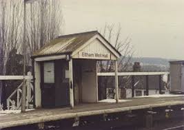 Well Hall Train Station 1985 Old Train Station Old London House Styles