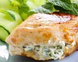 Recette De Filets De Poulet Farcis Au Basilic Et Fromage Frais 0 Recette Filet De Poulet Farci Poulet Farci Filet Poulet