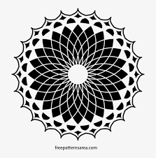 Free Geometric Lotus Mandala Ornament Vector Color Wheel Png Image Transparent Png Free Download On Seekpng