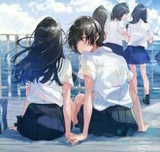  34 Ide Anime Sahabat Sahabat Gadis Animasi Animasi